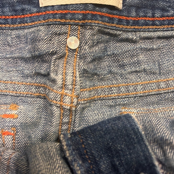 Woman's size 10 Guess denim mini skirt London jean denim mini skirt Y2K stretch - Picture 8 of 8